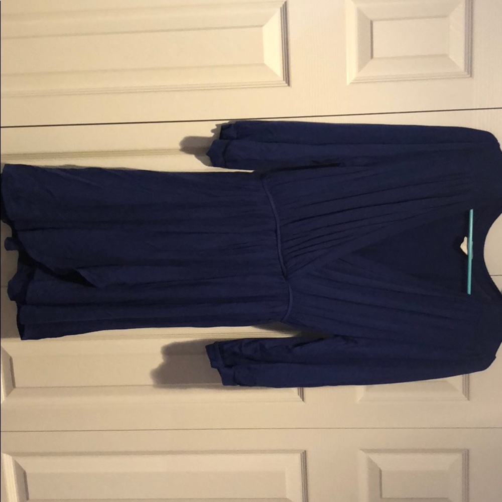 Blue dress